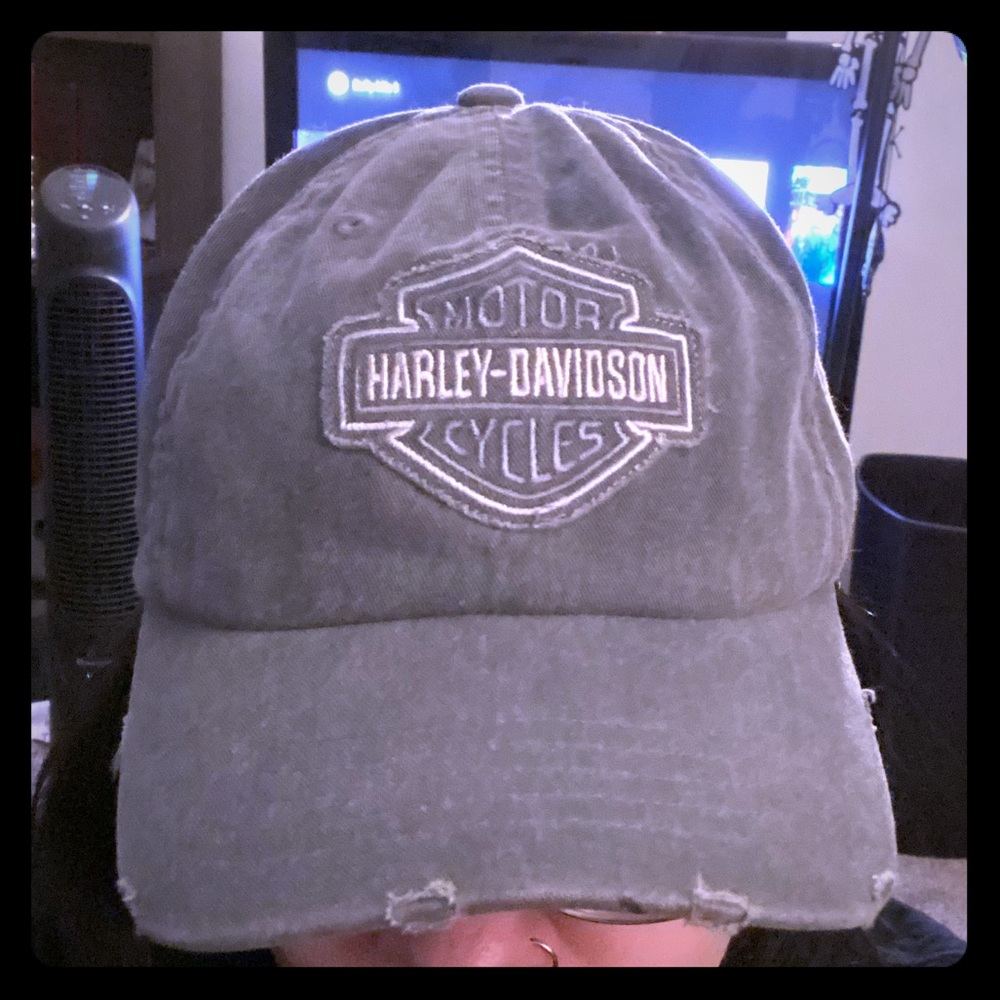 Harley Davidson Fray Dad Hat